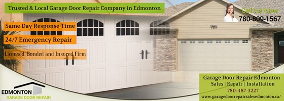 Edmonton Garage Door: Garage Door Installation & Repair Services